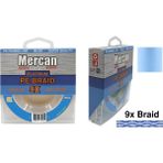 Mercan PE Örgü Platinum X9 İp 150 m Mavi 0.21 mm Makara Misina