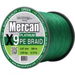 Mercan Pe Örgü Platinum X9 Yeşil Ip 500M Misina - 0,07 mm - 500 m