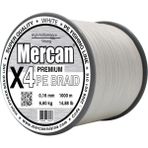 Mercan Pe Örgü Premium 4X İp 0.16 mm - 1000 mt Beyaz Misina
