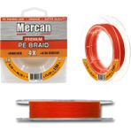 Mercan PE Örgü Premium 4X İp 0.35 mm - 150 mt Turuncu Makara Misina