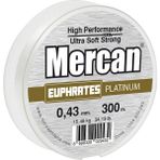 Mercan Platinum Beyaz 300M 250M 200M 1x1 Makara Misina - 0,43 mm - 300 m