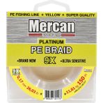 Mercan Platinum Pe 9x Örgü Ip 150 M Sarı Misina - 0,17 mm - 150 m