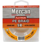 Mercan Platinum Pe 9x Örgü Ip 150 M Turuncu Misina - 0,19 mm - 150 m