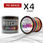Mercan Premium X4 Pe Orgu Multicolor Ip 1000 M Bobin Misina