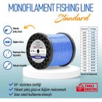 Mercan Standart 0.70 mm 1 kg Mavi Bobin Misina