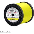 Mercan Standart 1 kg Neon Sarı Bobin Misina - Fosforlu Sarı - 0,50 mm - 1 kg