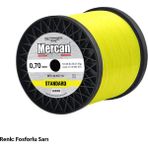 Mercan Standart 1 kg Neon Sarı Bobin Misina - Fosforlu Sarı - 0,70 mm - 1 kg