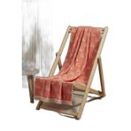 Mercan & Turuncu Cherry %100 Pamuklu Plaj Havlusu 70X140 Cm