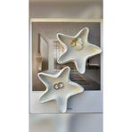 MERCANN Deniz Kabuğu Minimalist Ve Modern Dekoratif Obje-Beton Dekor Tabak