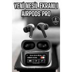 Mercansa Kablosuz Bluetooth Kulaklık Ekranlı Uzun Şarj Süreli Anc Destekli