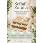Mercansa Yüzük Kolye Bileklik Saat Için Çekmeceli Kadife Takı Organizer Kutusu