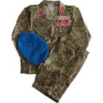 Mercantex 9 - 10 Yaş Mavi Bereli Yeşil Asker Çocuk Kıyafeti