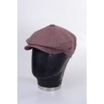 mercantoptan %100 Pamuk Yazlık David Beckham Model Ingiliz 8 Parca Kasket Sapka - XL - Bordo