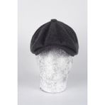 mercantoptan Kışlık 8 Yünlü Parca Balık Sırtı Model Peaky Blinders Kasket Şapka - 56 - 60 cm - Antrasit