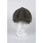 mercantoptan Kışlık 8 Yünlü Parca Balık Sırtı Model Peaky Blinders Kasket Şapka - 56 - 60 cm - Haki