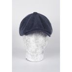 mercantoptan Kışlık 8 Yünlü Parca Balık Sırtı Model Peaky Blinders Kasket Şapka - 56 - 60 cm - Lacivert