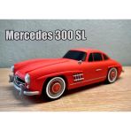 Mercedes 300 Sl Gullwing Dekoratif Model - 3D Yazıcı Klasik Araba Biblo - Lüks Ofis Hediyesi