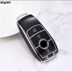 Mercedes A C E S Glc Gle Gls Siyah-Silver Anahtar Kılıfı - Şeffaf