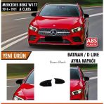 Mercedes A Serisi İcin W177 (2018-2022) Batman Yarasa Ayna Kapagi (Piano Black)
