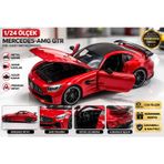 Mercedes-AMG GTR 1/24 Ölçek Die-Cast Metal Model Araba Açılır Kapı & Kaput Detaylı Koleksiyonluk