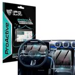 Mercedes Benz 2021/2024 C-Class GLC C300 300 C400 C63 S Class W223 W206 11.9 Inch Multimedya 12.3 Inch Gösterge için 9H Nano IPG ProActive Ekran Koruyucu (Set- (12.3" Dashboard-11.9" Navigation))
