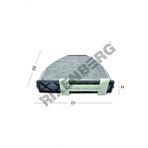 Mercedes-Benz C W204 C180- C200- C200cdı- C220cdı- C250cdı (2008>) Polen Filtresi