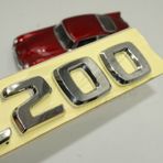 Mercedes Benz C200 Bagaj Krom Abs 3M 3D Yazi Logo Orjinal Urun