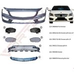 Mercedes-Benz CLA W117 2013-2019 Arası Uyumlu AMG Ön Tampon Seti