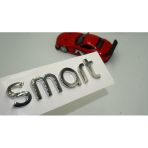 Mercedes Benz Smart Bagaj Krom 3M Yazı Orjinal Logo