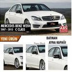 Mercedes Benz W204 2007-2014 Batman Yarasa Ayna Kapağı Piano Black Abs Plastik