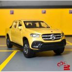 Mercedes-Benz x Class 1/36 Ölçek *c&c Model Garage* Çek Bırak Metal Model Araba Oyuncak - Sarı