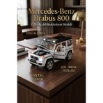Mercedes Brabus G800 1:24 Metal Model Araba - Sesli Işıklı, Çek Bırak, Açılan Kapılar - Beyaz