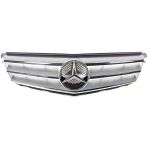 Mercedes C Class 2011-2013 Ön Panjur Gümüş Gri (Nikelaj Kaplamalı) (Oem No:a2048800023)