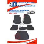 Mercedes C Serisi W204 Sedan Plastik 2007-2013 Paspas ve Bagaj Havuzu