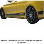 Mercedes C Serisi W205 (2015-2018) Amg Yan Marşpiyel Altı Lip (plastik)