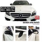 Mercedes C Uyumlu Serisi W205 (2015-2020) Batman Yarasa Ayna Kapağı (Parlak Siyah)