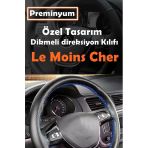 Mercedes C250 Uyumlu Oto Direksiyon Kılıfı Mavi Dikiş Estetik Görünüm Yüksek Kalite
