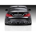 Mercedes Cla Uyumlu W117 Amg (2012-2015) Piecha Arka Tampon Eki - Difüzör (Plastik)