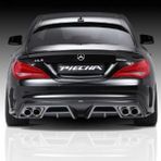 Mercedes Cla W117 Amg (2012-2015) Piecha Arka Tampon Eki - Difüzör (plastik)