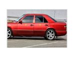MERCEDES E Klasse W124 Krom Cam Çıtası 4 prç. 1984-1995 P. Çelik