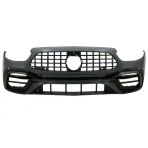 Mercedes E Serisi W213 E63 Uyumlu Amg Ön Tampon + Panjur 2020-2023