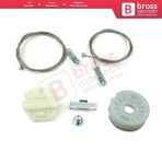 Mercedes E W210 S210 1995-2003 2107301646 2107301546 Icin Arka Sol Veya Sag Cam Kriko Tamir Seti