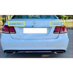 Mercedes E250 Cdı ve 4matic Krom Bagaj Yazısı Seti 2'li Paket