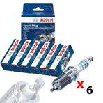 MERCEDES E280 - E320 BOSCH İRİDYUM BUJİ SETİ 1993--1995 (6 ADET)