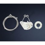 Mercedes Smart 1 (98-2007) Ön Sol Kapı Cam Kriko Tamir Seti - 0 - Siyah