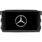 Mercedes Smart Fortwo-Forfour Android Multimedya Sistemi 4-64 Cadence (2004-2010)+ Dört Bölge 360 Derece Kamera Sistemi Hediye - Dark Black