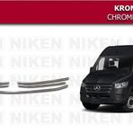 Mercedes Sprınter Panjur Kromu Nikelaj 2019 Sonrası