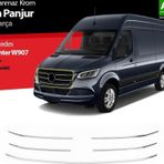 Mercedes Sprinter Uyumlu W907 Krom Ön Panjur Dar Model 5 Parça 2018 Üzeri
