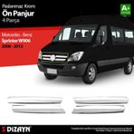 Mercedes Sprinter W906 Krom Ön Panjur 4 Prç 2006-2012