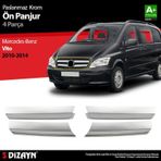 Mercedes Vito Krom Ön Panjur 4 Prç 2010-2014 (Geniş)